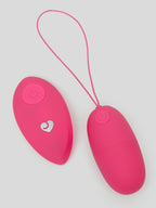 Lovehoney Secret Agent Rechargeable Remote Control Love Egg, Pink | Pink