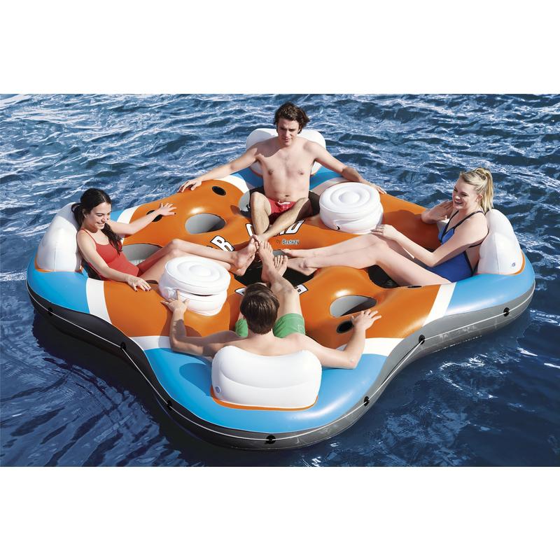 Hydro-Force Vinyl Inflatable Rapid Rider Floating Lounger