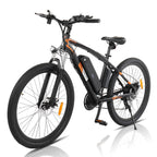PEXMOR 27.5" E-Bike, 500W Electric Mountain Bicycle for Adult, Orange