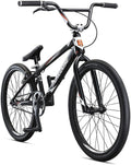 Mongoose Title Elite 24 BMX Race Bike with 24-Inch Wheels in Black for Advanced and Returning Riders, Featuring Professional-Grade 6061 Tectonic T1 Biaxial Hydroformed and Butted Aluminum Frame