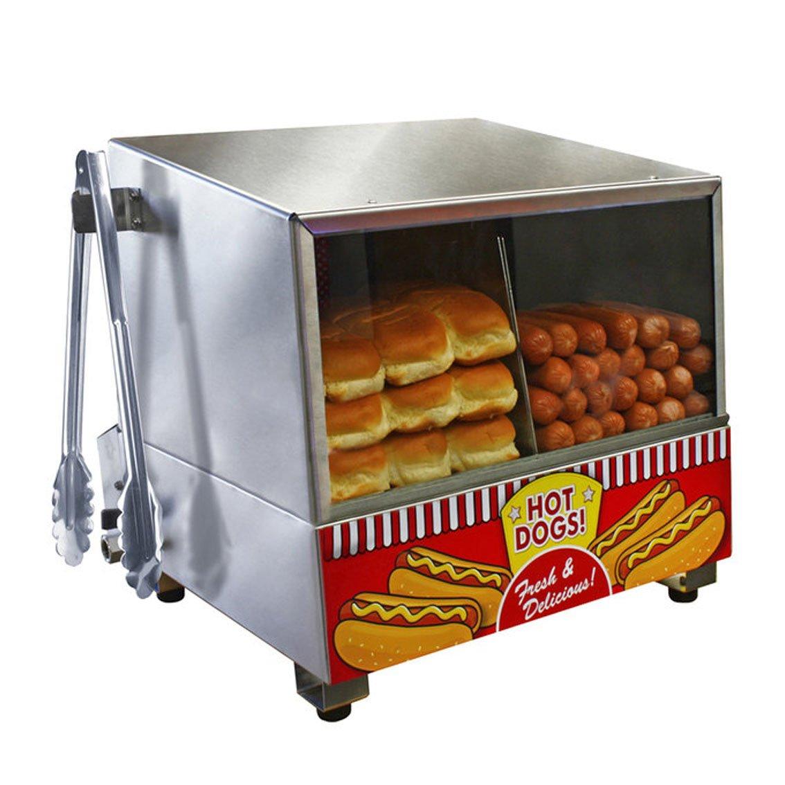 Paragon Classic Hot Dog Hut Steamer Merchandiser for Professional Concessionaires Requiring Commercial Quality &amp; Construction