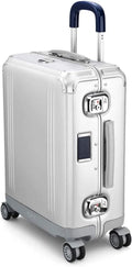 Pursuit Aluminum Hardside Travel Case (Silver, Continental Carry-On)