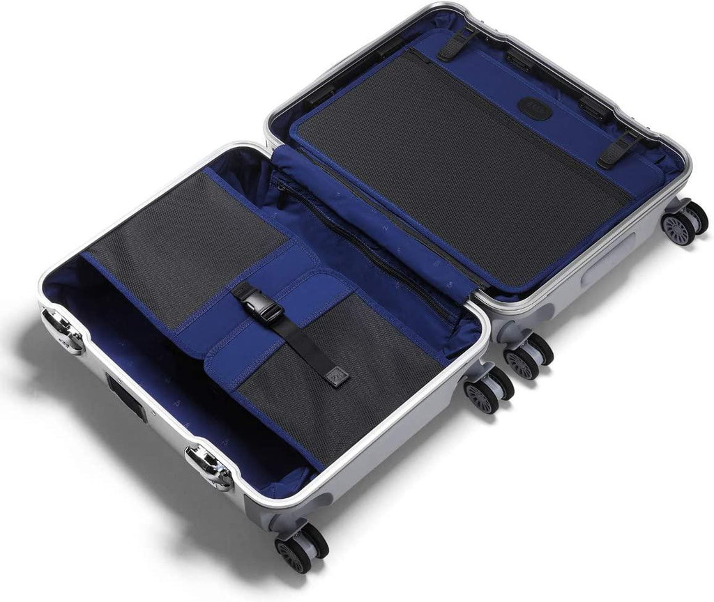 Pursuit Aluminum Hardside Travel Case (Silver, Continental Carry-On)