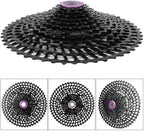 REOUG Cassette Freewheel Sprocket 12 Speed 52T Mountain Bike Replacement Part Accessory