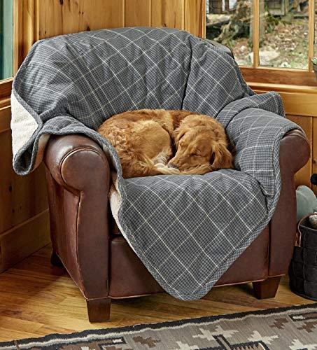 Orvis Berber Fce Reversible Throw/Only Large, Mineral Check,