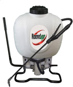 roundup 190314 backpack sprayer for fertilizers, herbicides, weed killers &amp; insecticides, 4 gallon , white