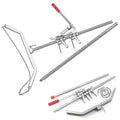 wellnessd'light stainless steel calf puller calving durable ratchet delivery cattle birthing veterinary instruments by wdl