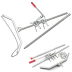 wellnessd'light stainless steel calf puller calving durable ratchet delivery cattle birthing veterinary instruments by wdl