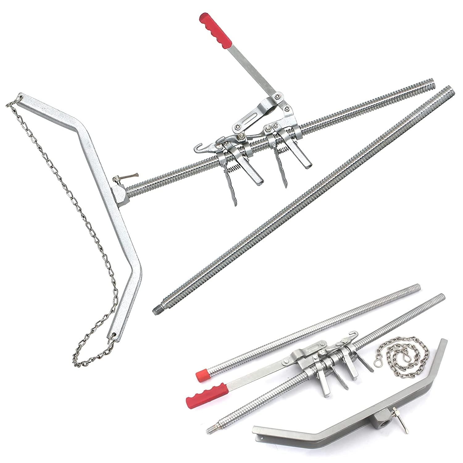 wellnessd'light stainless steel calf puller calving durable ratchet delivery cattle birthing veterinary instruments by wdl