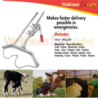 wellnessd'light stainless steel calf puller calving durable ratchet delivery cattle birthing veterinary instruments by wdl