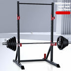 OlymFit Multifunctional Pull-ups Zones Squat Stand Rack Power Cage, Barbell Rack