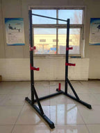 OlymFit Multifunctional Pull-ups Zones Squat Stand Rack Power Cage, Barbell Rack