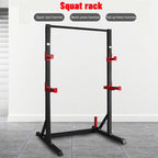 OlymFit Multifunctional Pull-ups Zones Squat Stand Rack Power Cage, Barbell Rack