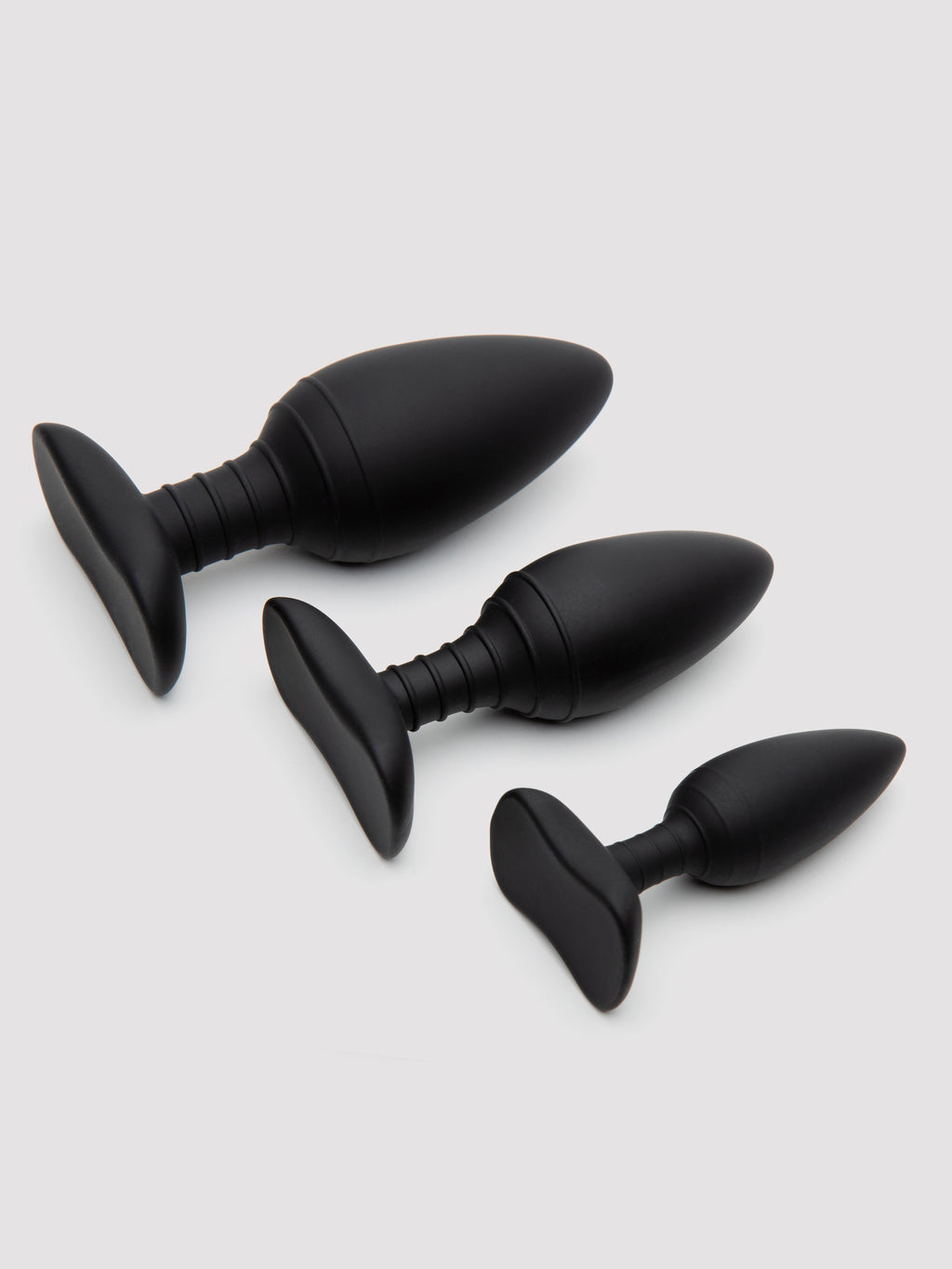 Nexus Trio Butt Plug Training Set (3 Piece), Black