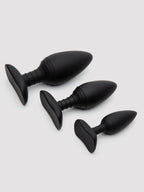 Nexus Trio Butt Plug Training Set (3 Piece), Black