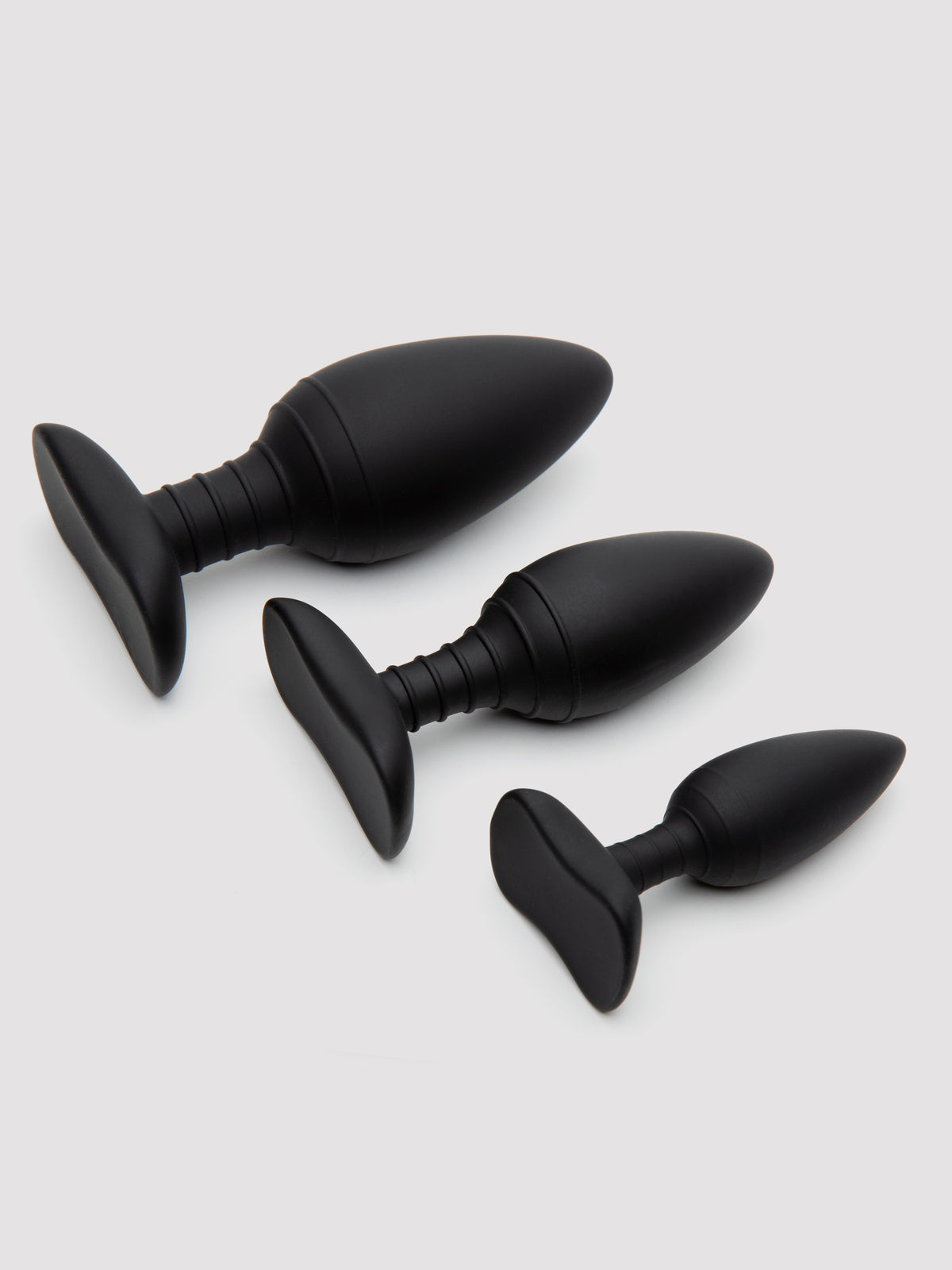 Nexus Trio Butt Plug Training Set (3 Piece), Black