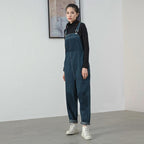 Women Denim Jumpsuit Cotton Casual Loose Overalls
