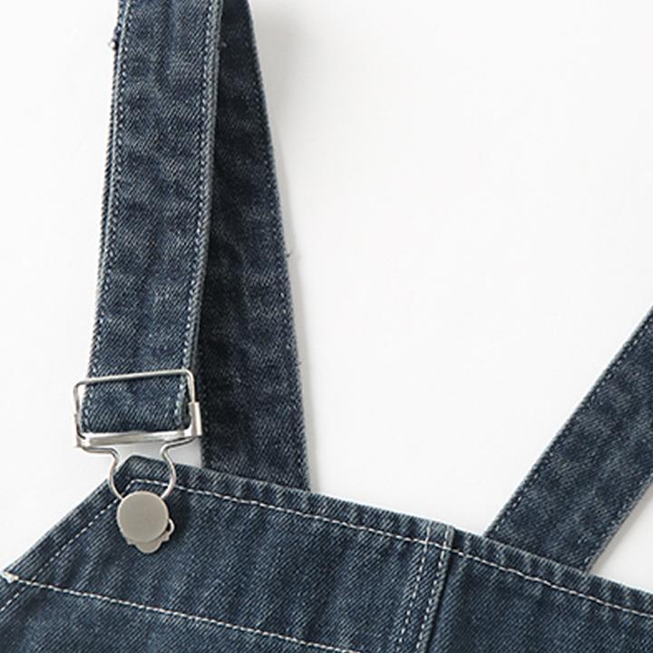 Women Denim Jumpsuit Cotton Casual Loose Overalls