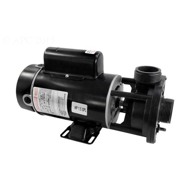 1.5 x 1.5 in. 240v 2 hp 2 speed 48 frame 10.5 &amp; 2.6a center discharge pump