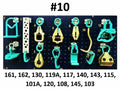 SET#10 HEAVY DUTY AUTO BODY FRAME MACHINE PULLING TOOLS AND CLAMPS SET MEGA PACK