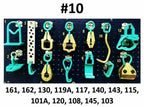 SET#10 HEAVY DUTY AUTO BODY FRAME MACHINE PULLING TOOLS AND CLAMPS SET MEGA PACK