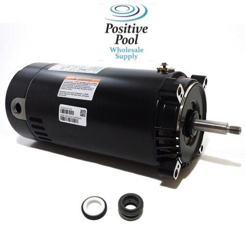 century 1.5 hp ust1152  hayward replacement pool pump motor round c-flange