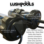 crystal clear rp3000 salt water chlorinator cell - 5 year  warranty