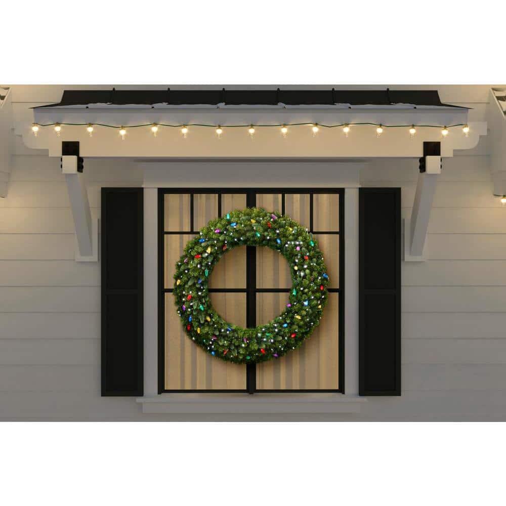 48 in Royal Grand Spruce Wreath