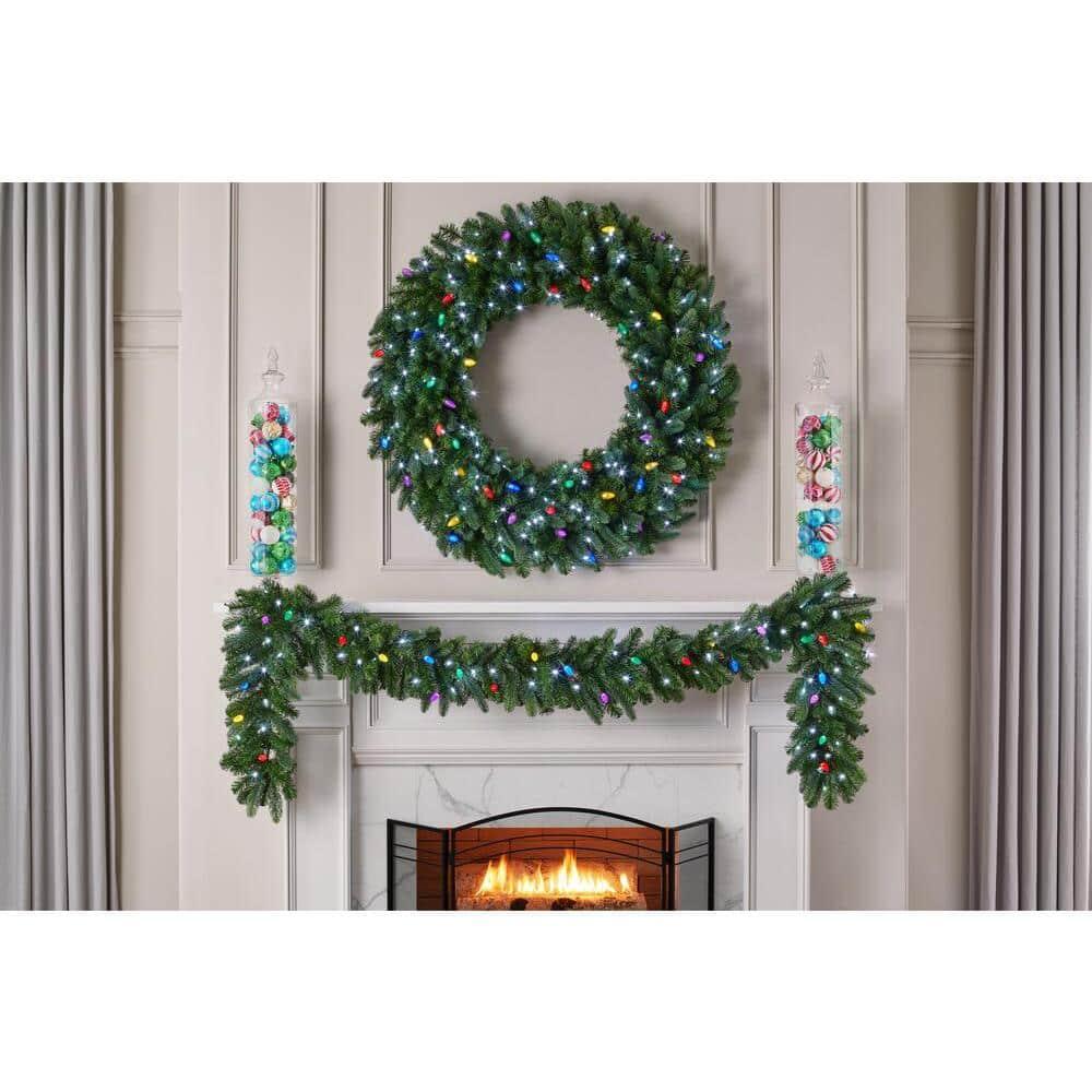 48 in Royal Grand Spruce Wreath