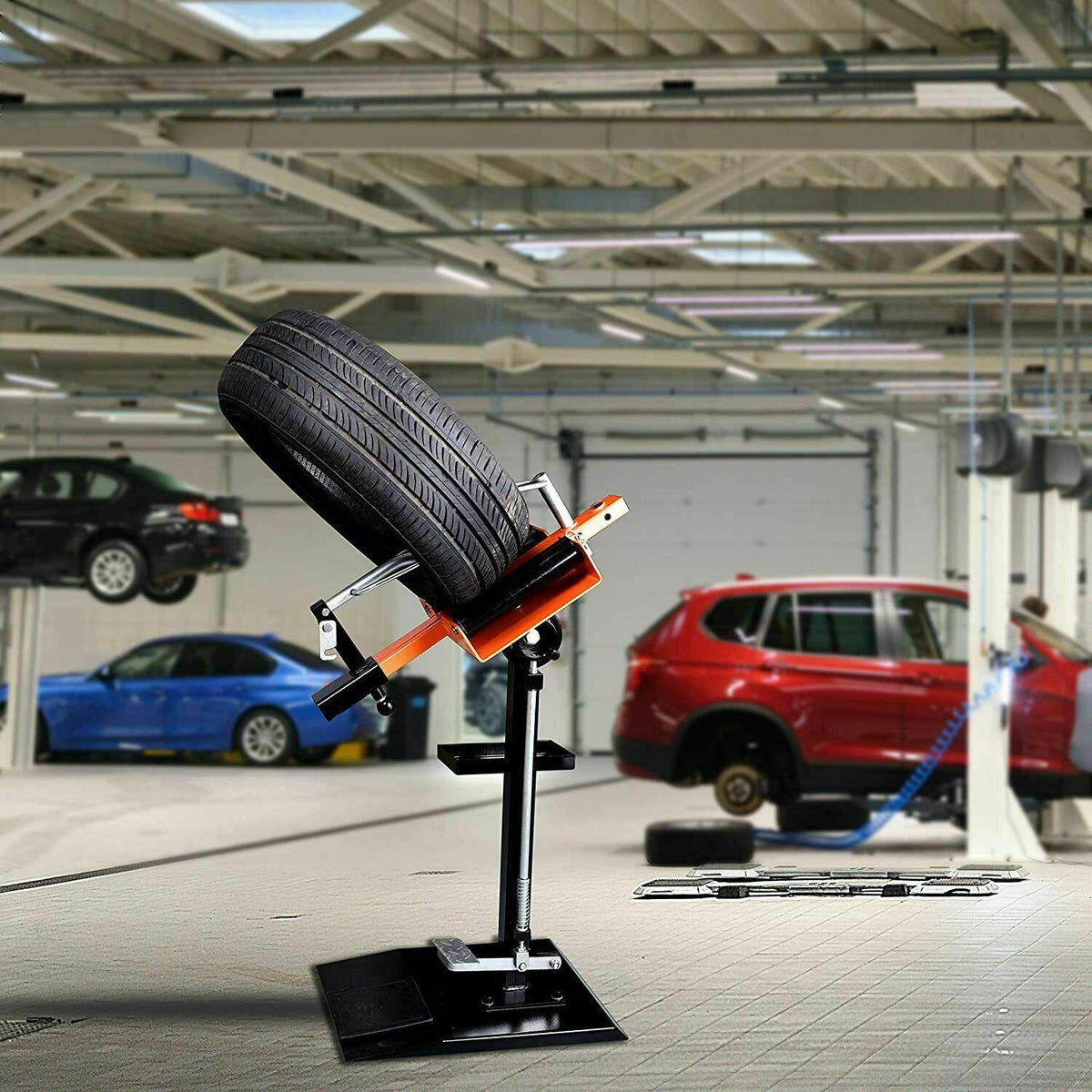 Heavy Duty Manual Car Light Truck Tire Spreader Tire Changer Repair Tires Tool