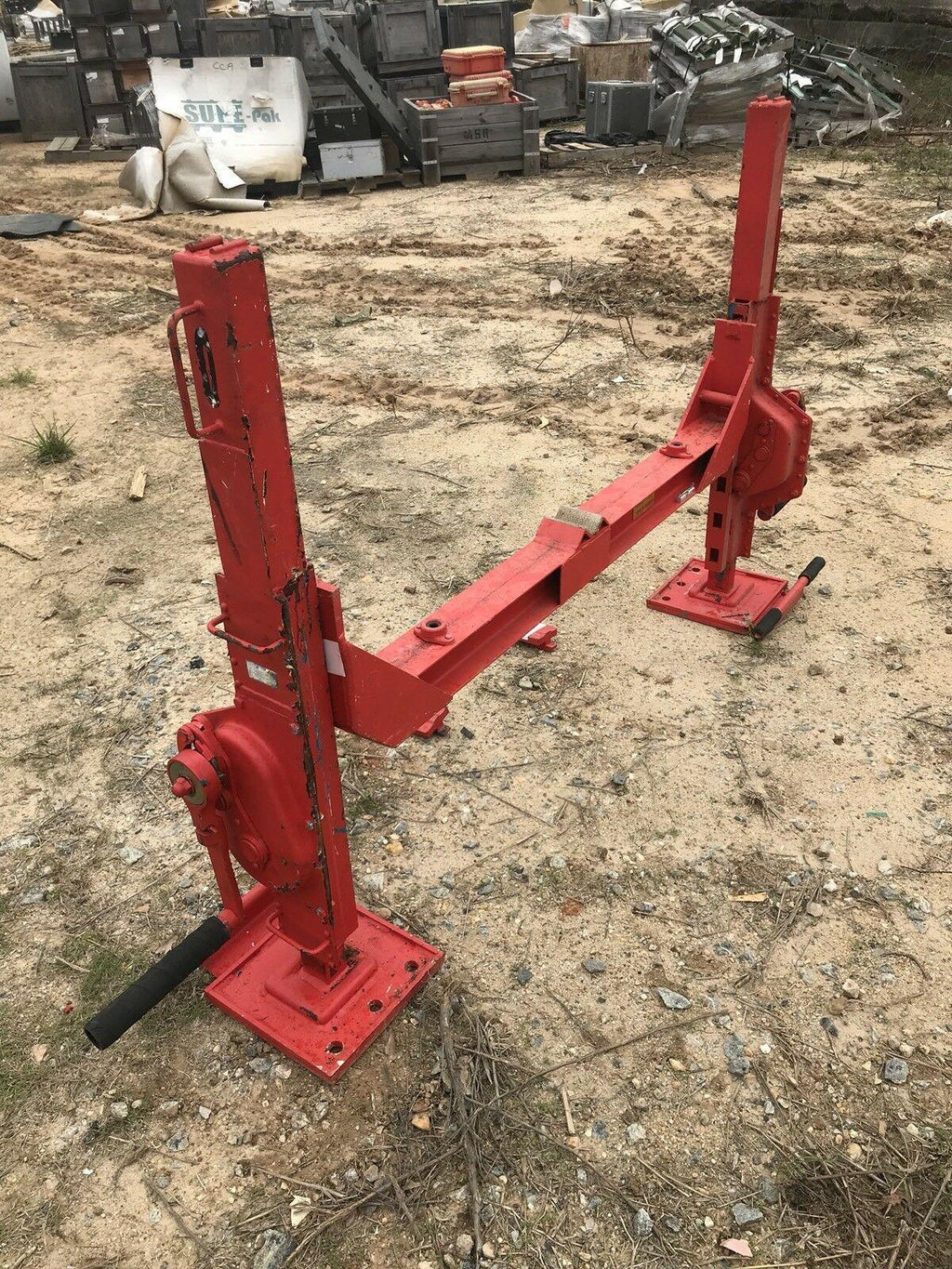 2 PFAFF STW-V Hi Lift Rack & Pinion Jacks 22K Capacity Vehicle Industrial Jack