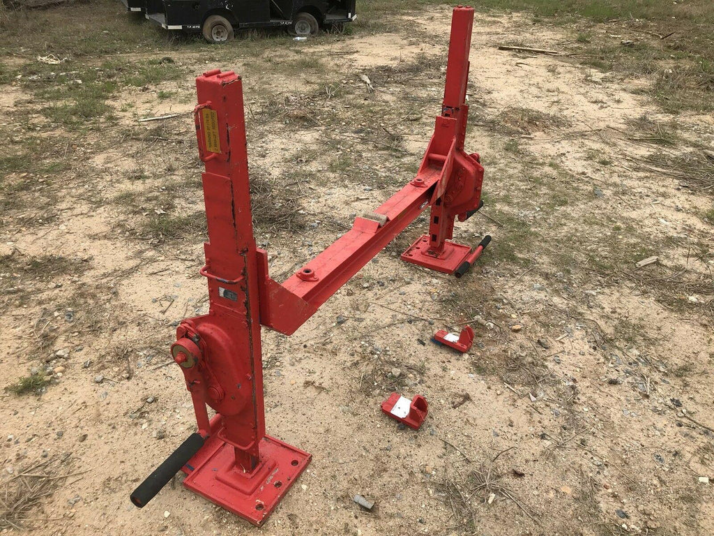 2 PFAFF STW-V Hi Lift Rack & Pinion Jacks 22K Capacity Vehicle Industrial Jack