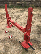 2 PFAFF STW-V Hi Lift Rack & Pinion Jacks 22K Capacity Vehicle Industrial Jack