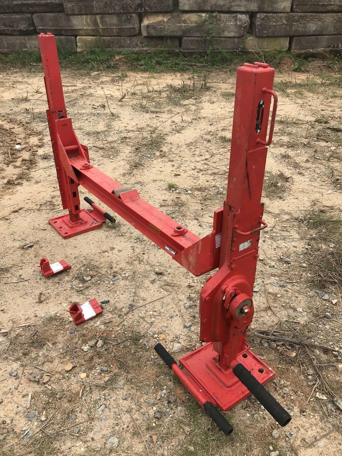 2 PFAFF STW-V Hi Lift Rack & Pinion Jacks 22K Capacity Vehicle Industrial Jack