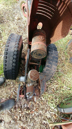 david bradley walk behind tractor with sickle bar mower