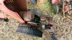 david bradley walk behind tractor with sickle bar mower