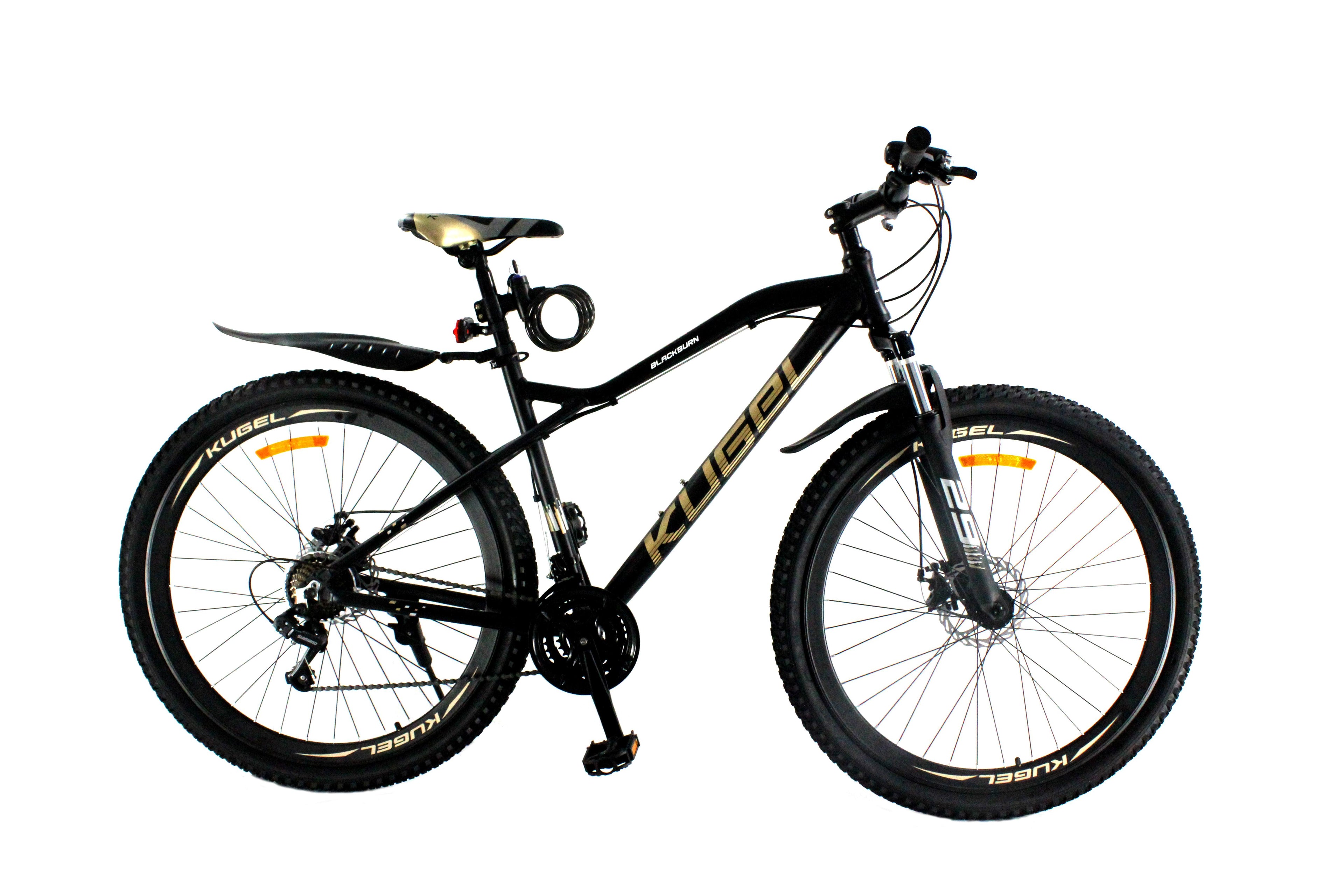 Lipobao 29 Inch Aluminum Alloy Mountain Bike  Blackburn Black/Gold