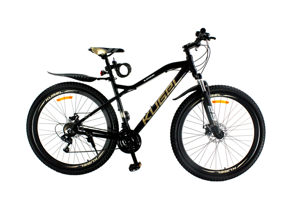 Lipobao 29 Inch Aluminum Alloy Mountain Bike  Blackburn Black/Gold
