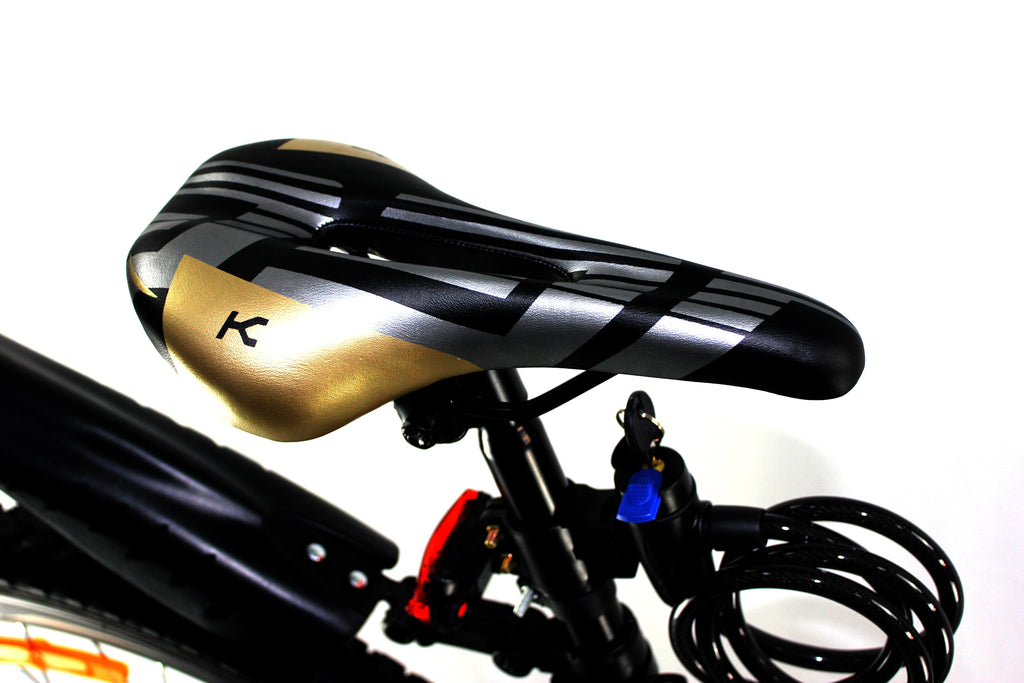 Lipobao 29 Inch Aluminum Alloy Mountain Bike  Blackburn Black/Gold