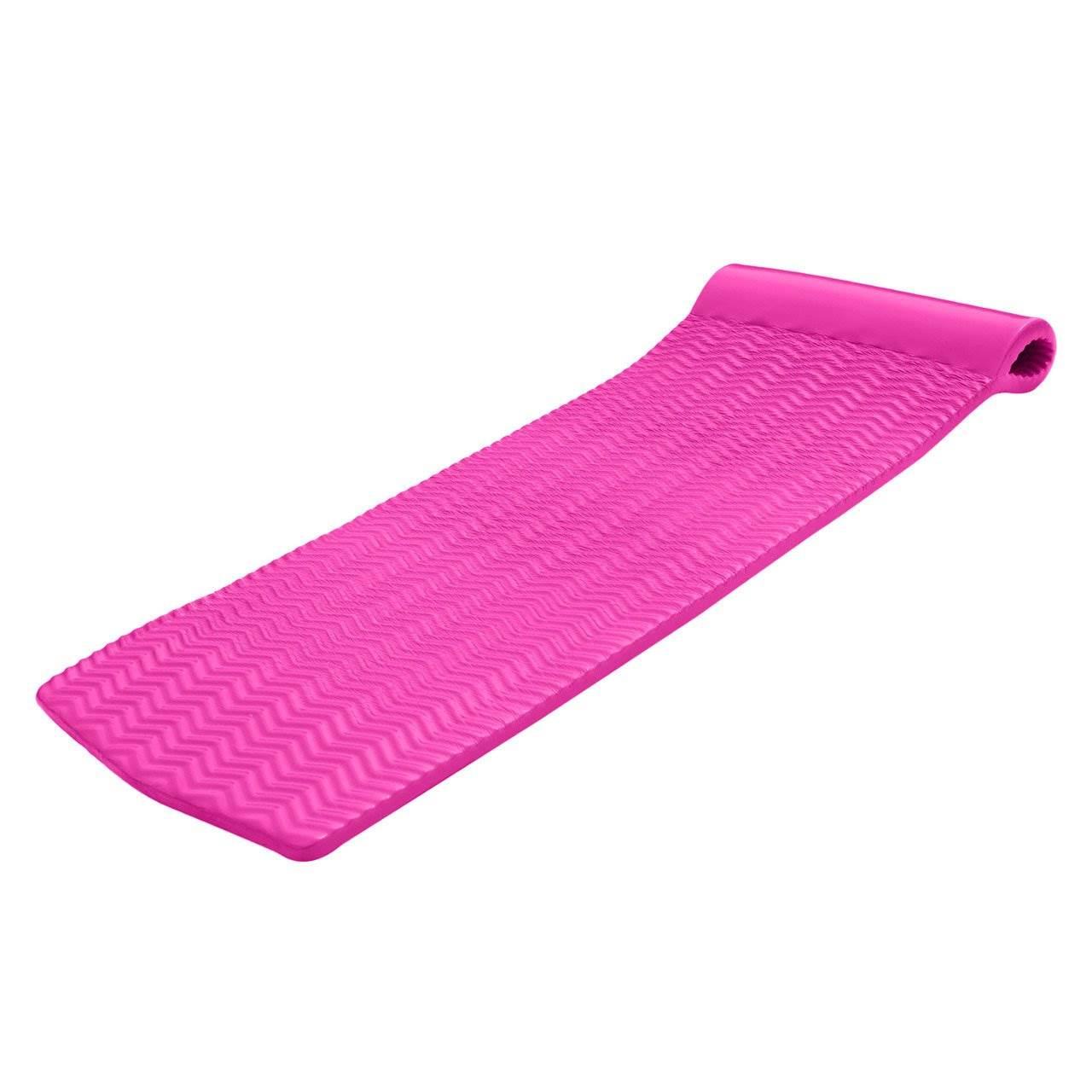 TRC Recreation Texas Recreation Serenity 70 In. Foam Lounger Pool Float, Flamingo Pink (2 Pack)