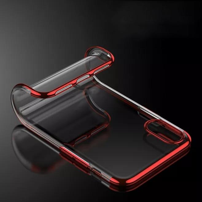 Phone Case - Luxury Ultra Thin Plating Shing Transparent Soft TPU Silicone Phone Case For iPhone X/XR/XS/XS Max