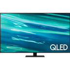 samsung qn75q80aa 75 inch qled 4k smart tv (2021) with premium extended protecti
