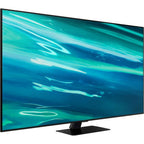 samsung qn75q80aa 75 inch qled 4k smart tv (2021) with premium extended protecti