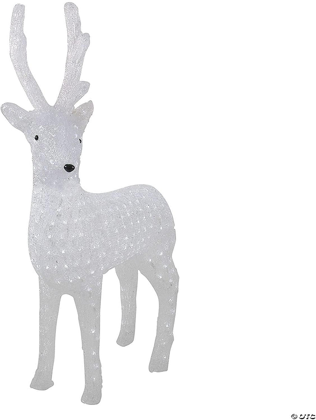 41" Lighted Commercial Grade Acrylic Reindeer Christmas Outdoor Decoration
