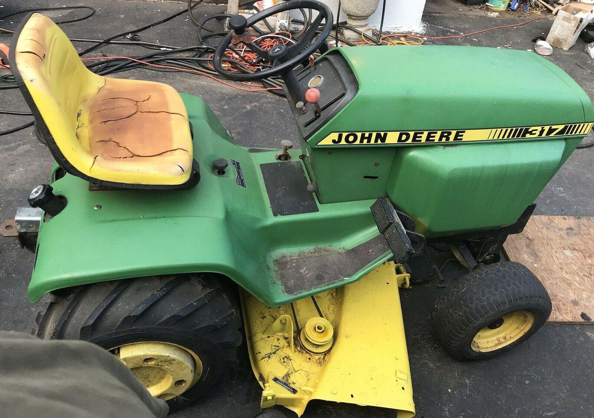 317 garden tractor lawnmower