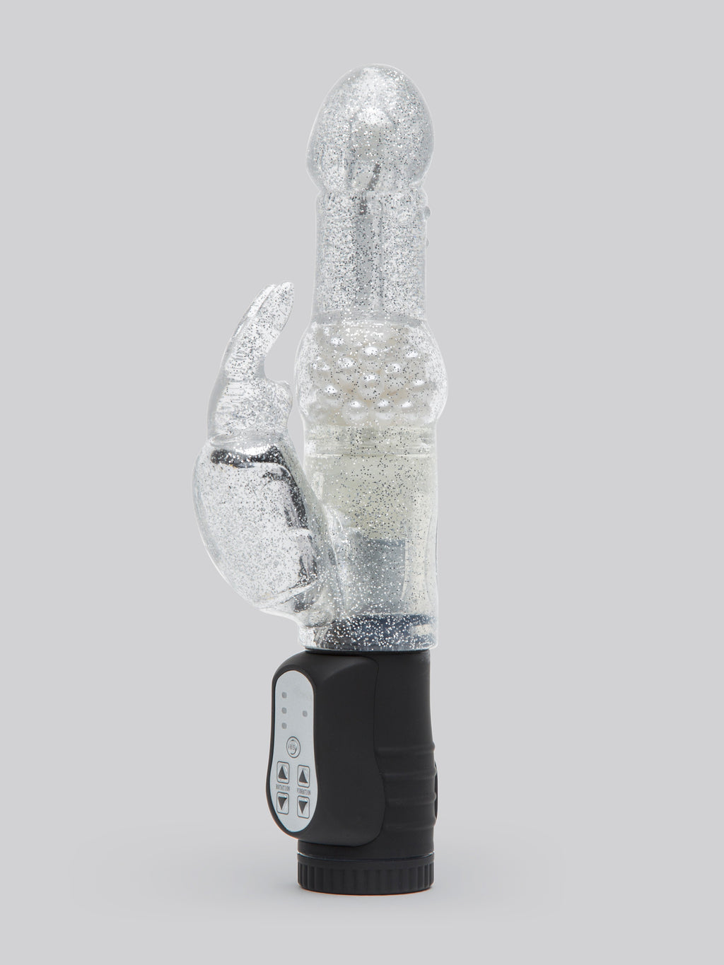 Lovehoney Jessica Rabbit 10 Function Silver Rabbit Vibrator, Silver | Silver