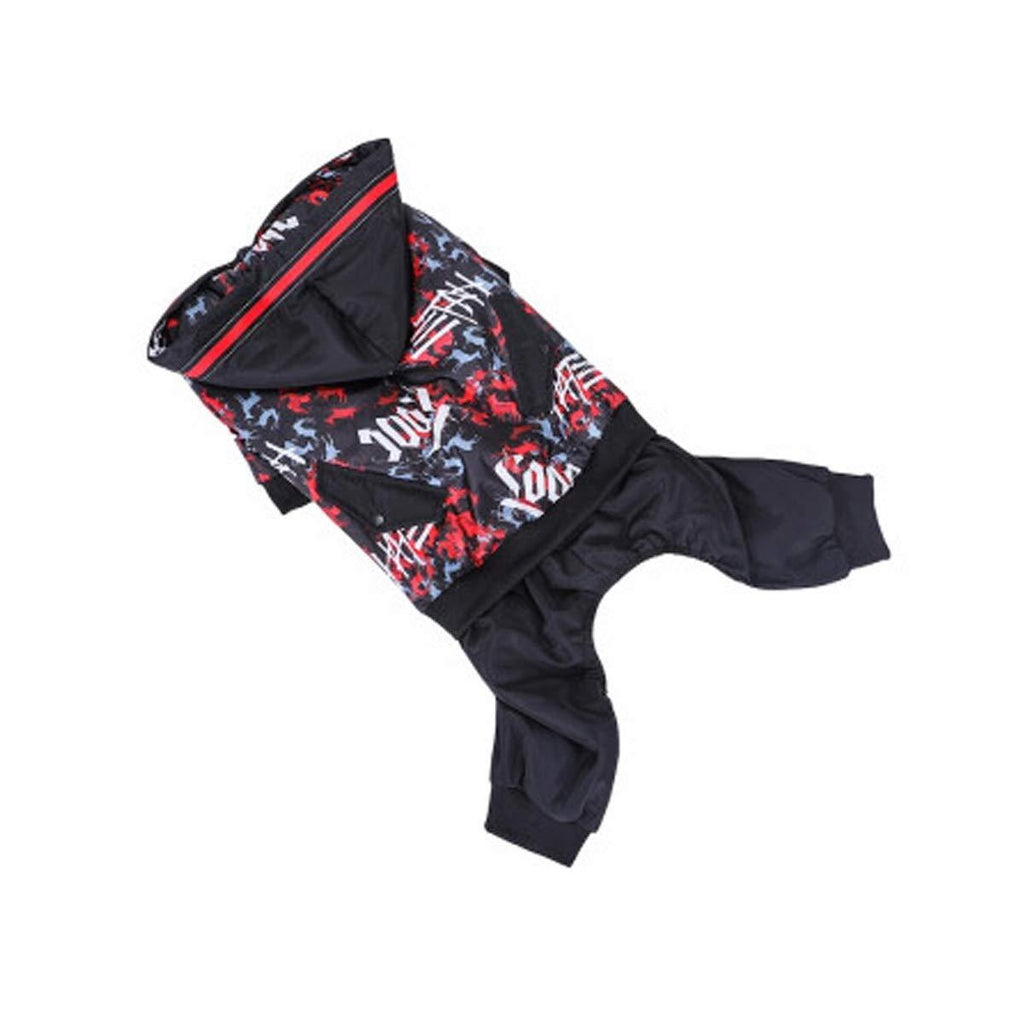Walled Dog Clothes, Golden Retriever, Labrador, Siberian Husky Medium LarDog Winter Four-Foot Cotton Clothing Pet Autumn and Winter Clothing Very Beautiful Clothes.