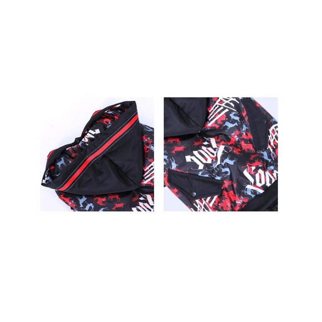 Walled Dog Clothes, Golden Retriever, Labrador, Siberian Husky Medium LarDog Winter Four-Foot Cotton Clothing Pet Autumn and Winter Clothing Very Beautiful Clothes.