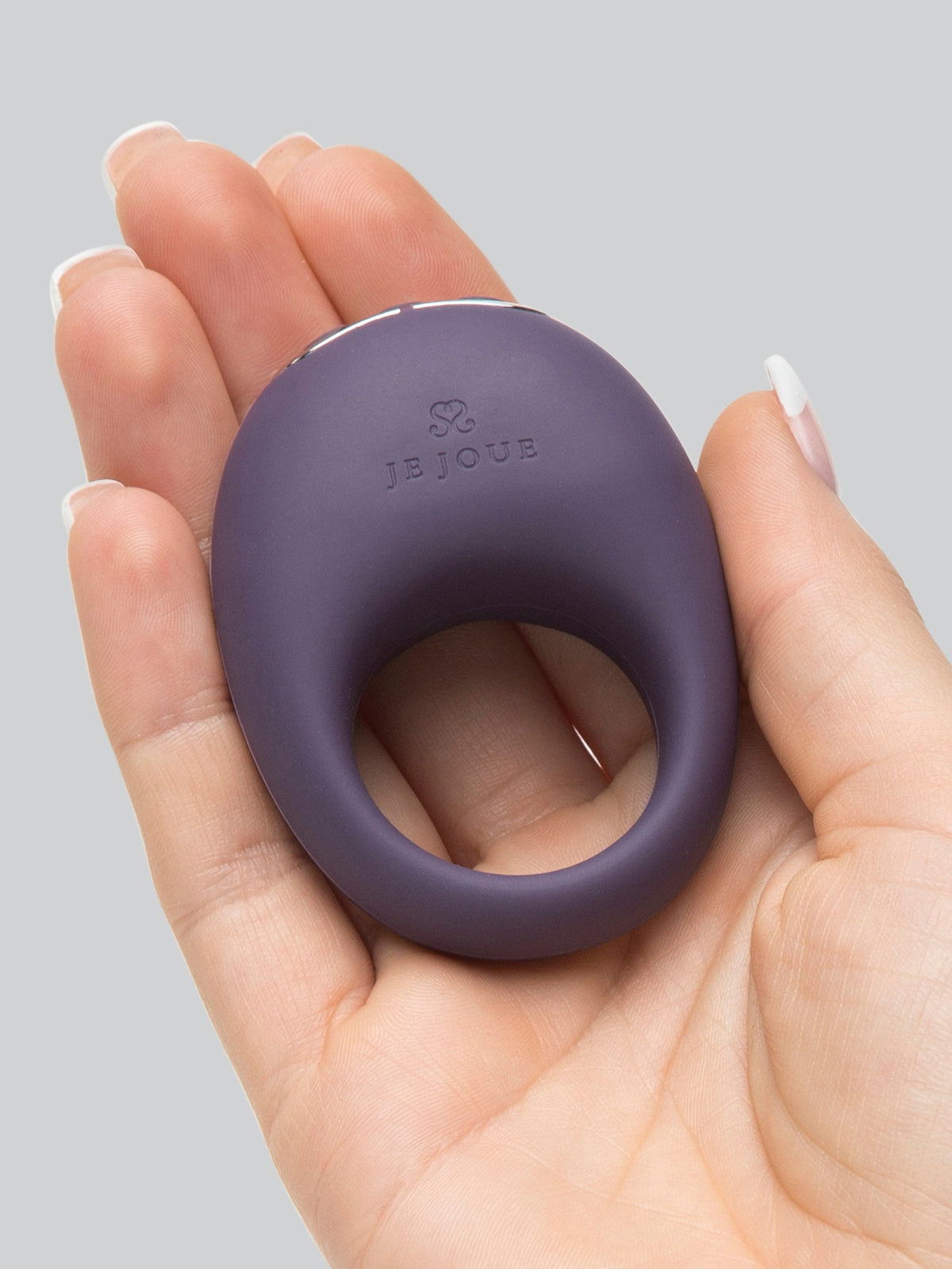 Je Joue Mio Luxury Rechargeable Vibrating Cock Ring, Purple