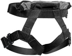 Fusion Tactical Duty Belt 23KN Griffin Military Police Half Body Search Rescue Harness, Black, XX-Lar(RH-1151-32)